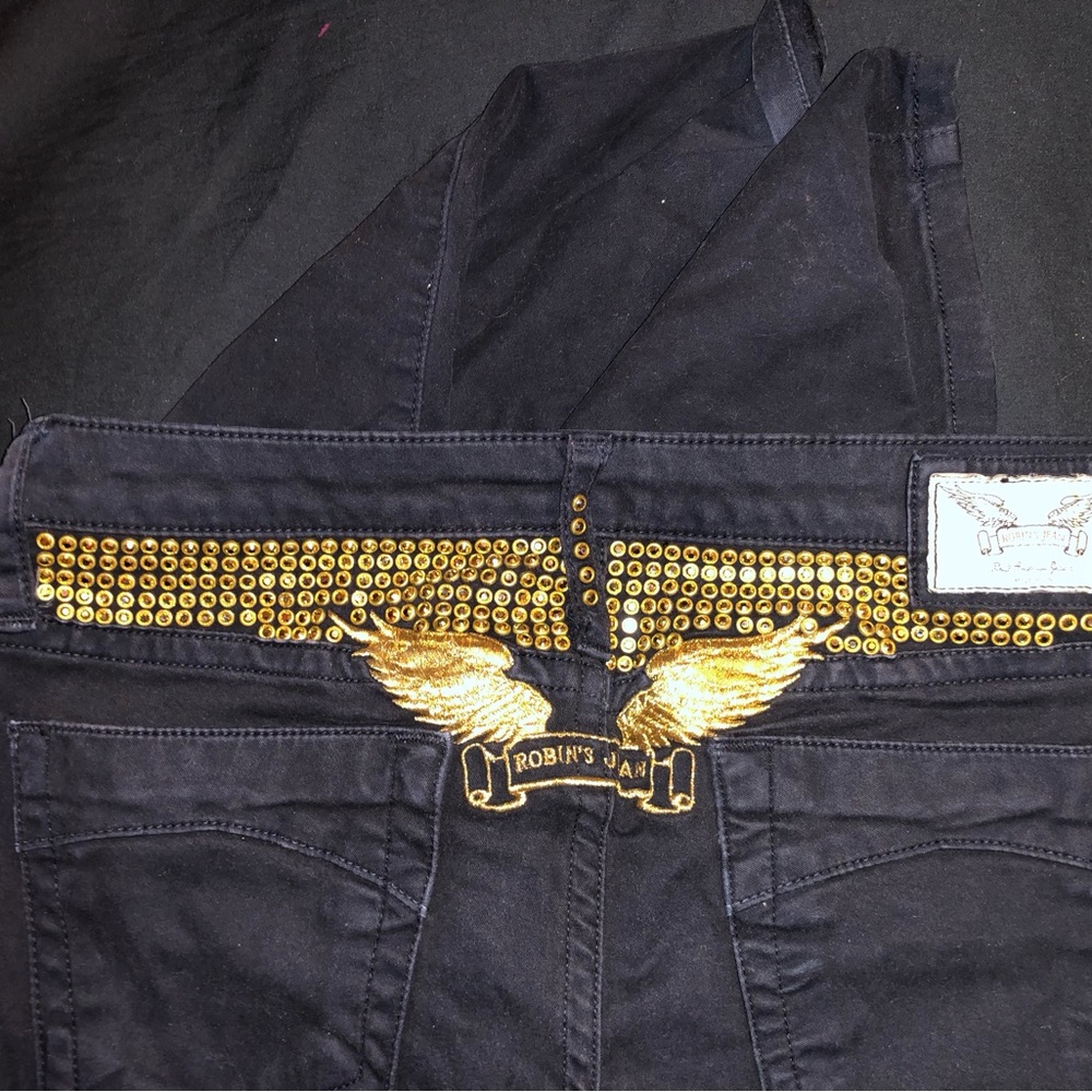 Robin’s Jean Vintage Low Waisted Bedazzled Jeans